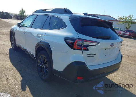 2025 Subaru Outback Onyx Edition z USA, uszkodzony, nr VIN 4S4BTALC9S3142615